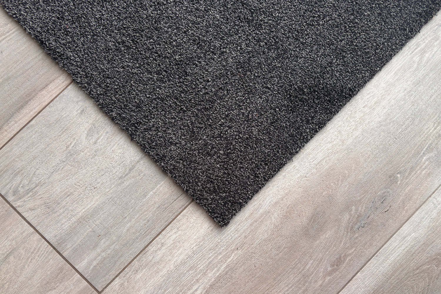 Droogloopmat Premium antraciet detail