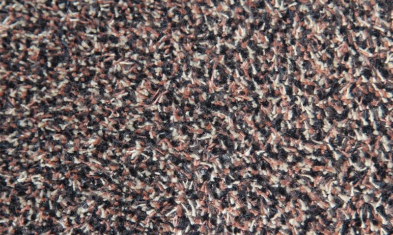 Droogloopmat bruin, detail 2