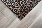 Panterprint droogloopmat detail