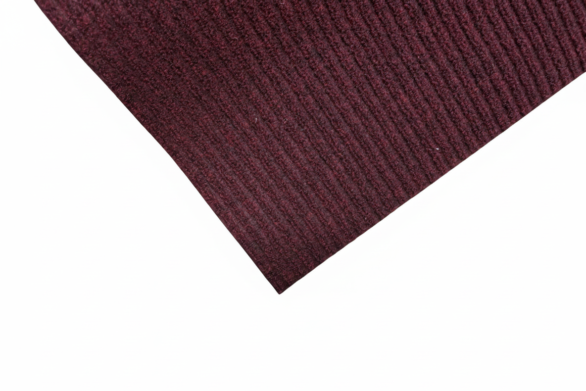 Ribmat rood detail