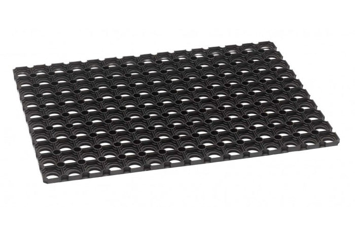 Rubberringmat zwart, productafbeelding