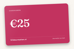 Cadeaubon van 123deurmatten.nl ter waarde van 25 euro